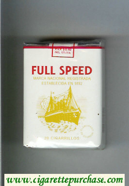 Full Speed Cigarettes soft box